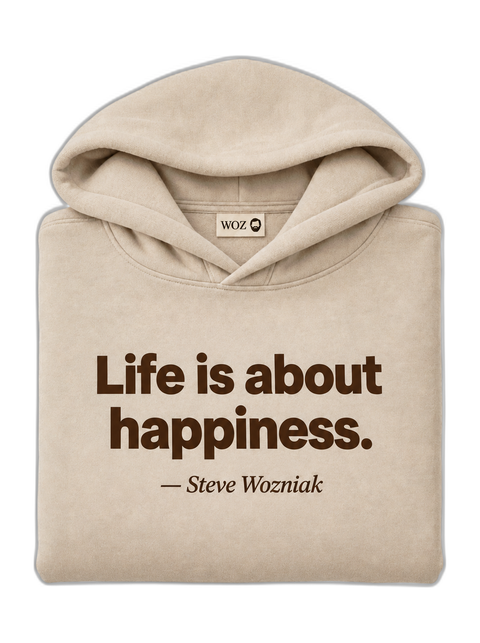 life-is-about-happiness-woz-hoodie-beige