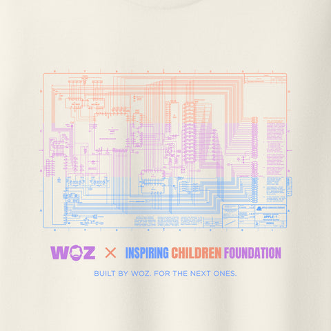 The Youth Schematic Tee — WOZ × ICF
