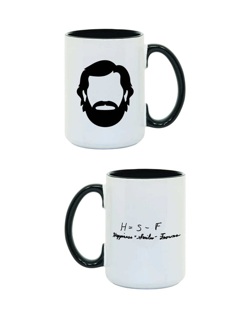 Happiness = Smiles - Frowns Mug