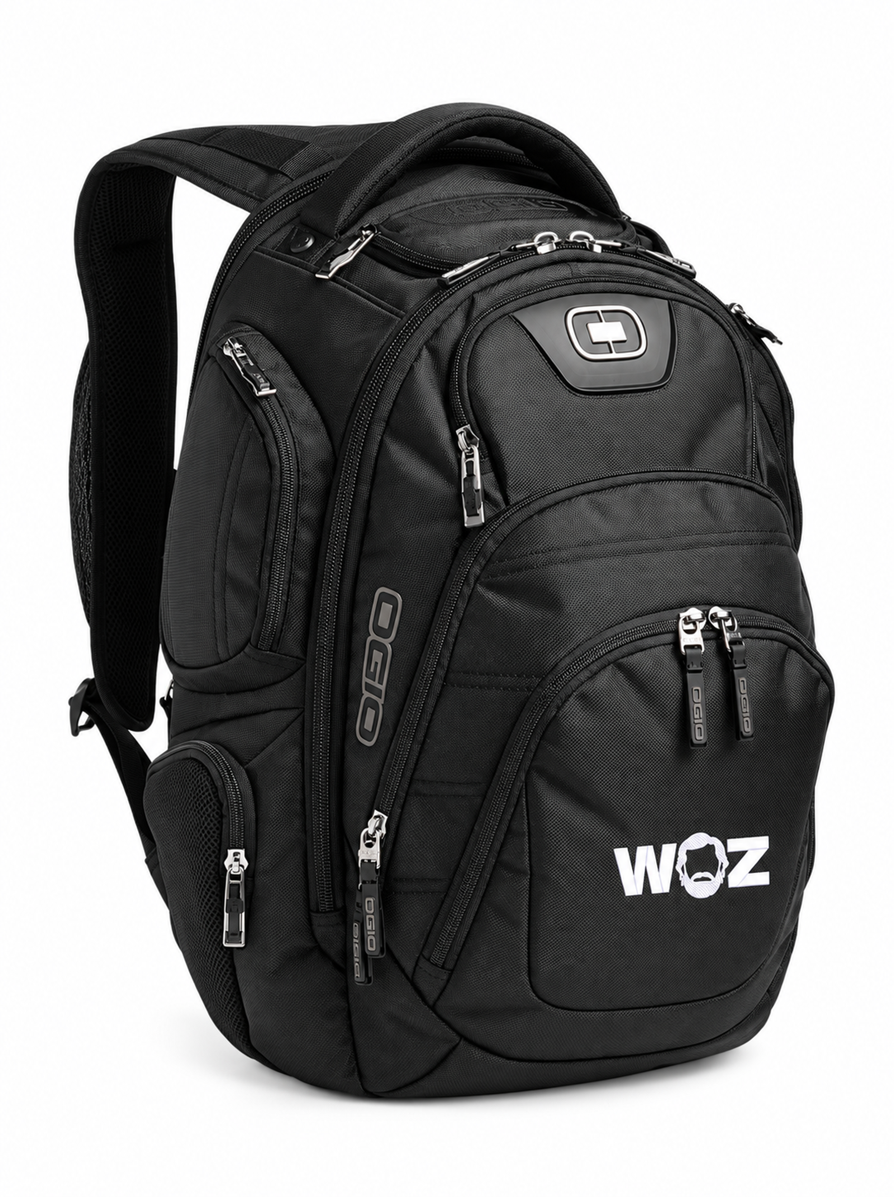WOZ × OGIO Tech Backpack included in the Work From the Office Gift Box.