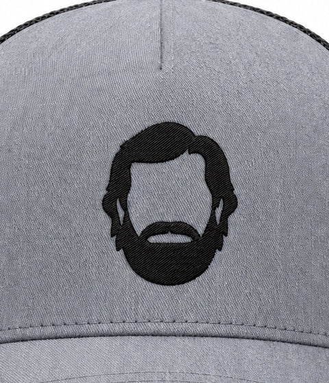 WOZ Retro Trucker Hat - artwork detail, cropped from the existing catalog image.