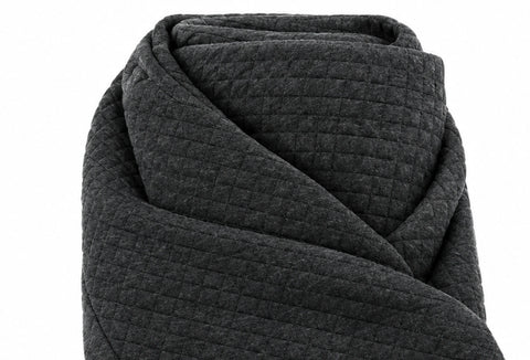 WOZ x TravisMathew Quilted Blanket - quilted fold detail, cropped from the existing catalog image.
