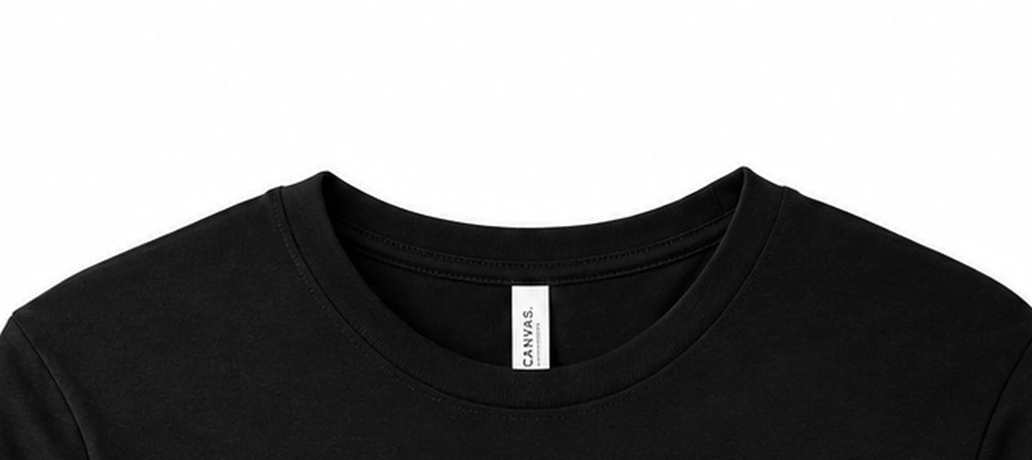 WOZ Premium Long Sleeve Tee - crew neckline, cropped from the existing catalog image.