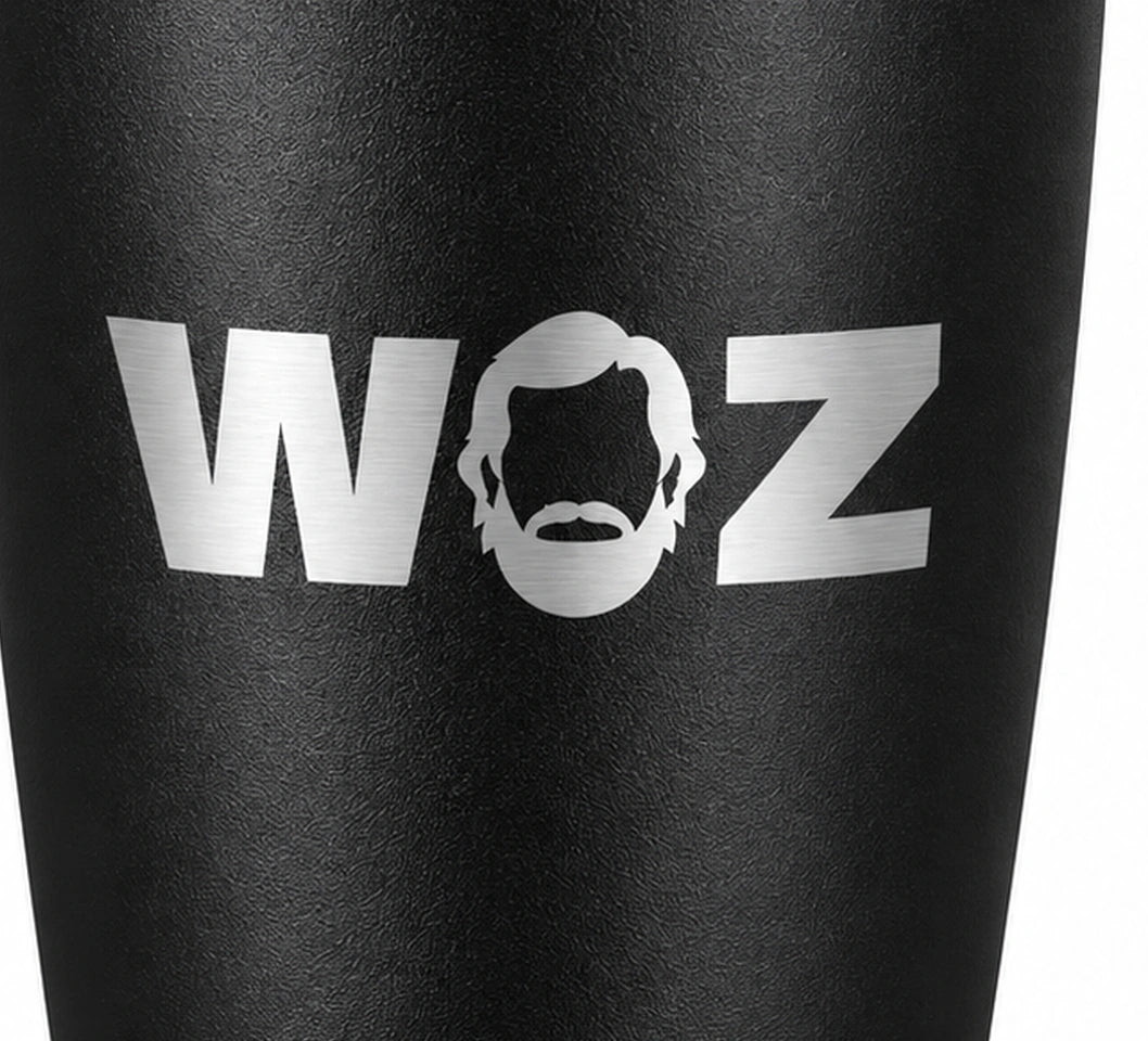 WOZ 20 oz Tumbler - WOZ artwork, cropped from the existing catalog image.