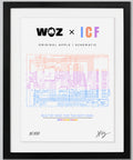 WOZ × ICF Founders Edition No. 03 of 100, framed and hand-signed by Steve Wozniak