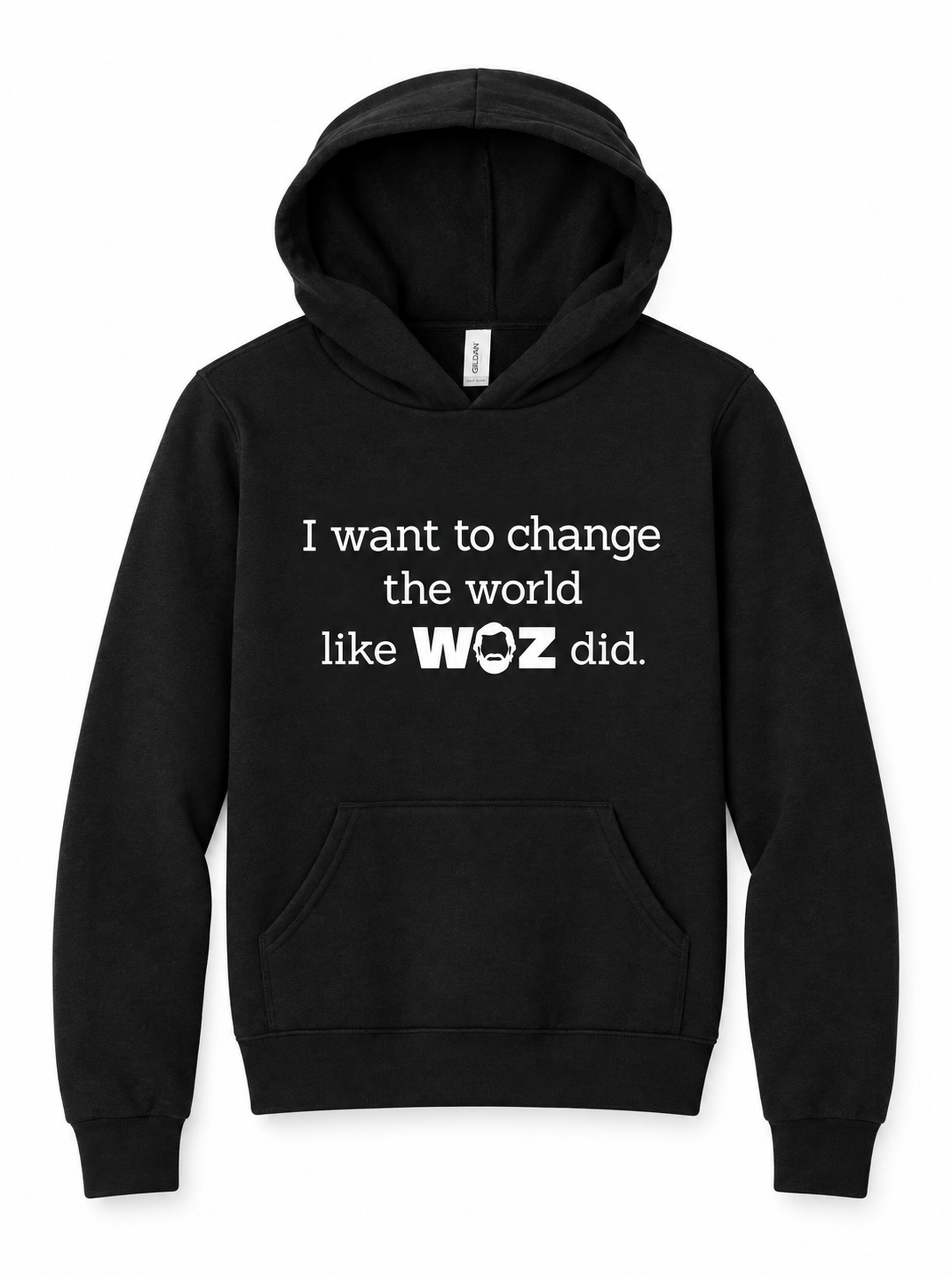 "I Want to Change the World" WOZ Youth Hoodie