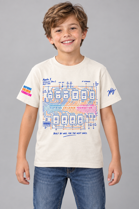 The Youth Schematic Tee — WOZ × ICF