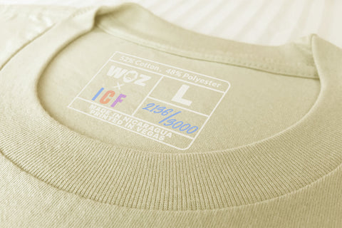 The Schematic Tee — WOZ × ICF